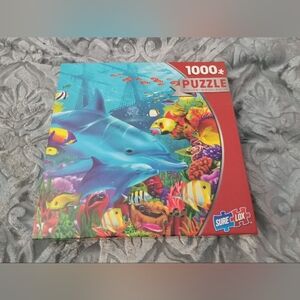 SURELOX Dolphine Shipwreck 1000 Puzzle